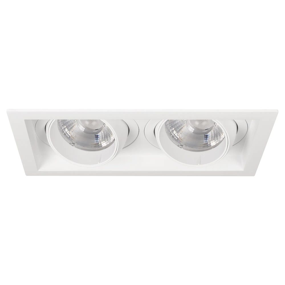 Светильник MS-VORTEX-BUILT-S250x140-2x30W Warm3000 (WH-WH, 30 deg, 230V) (Arlight, IP20 Металл, 5 лет) 057766