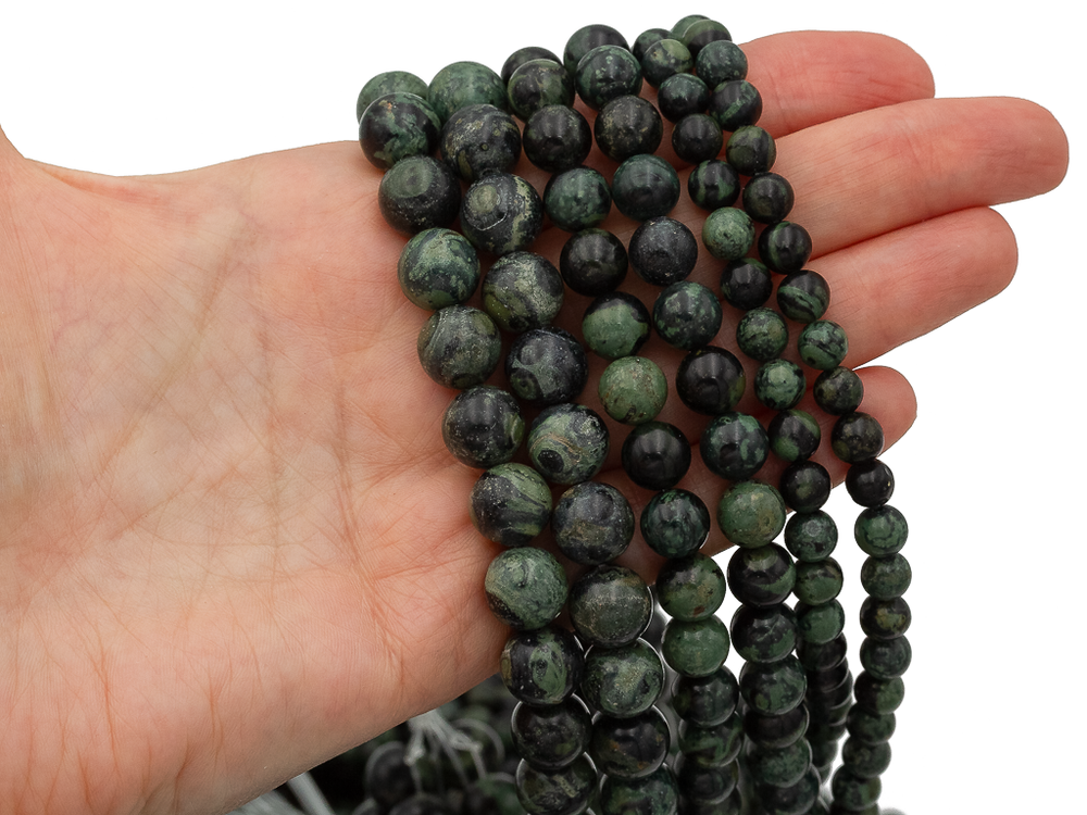 Нить бусин из яшмы 8,5мм