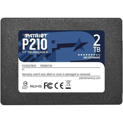 SSD диск Накопитель SSD Patriot SATA III 2Tb P210S2TB25 P210 2.5"