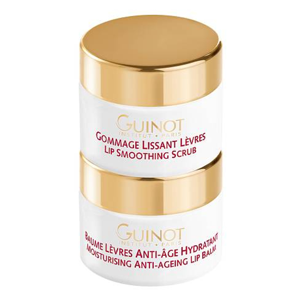 Lip Perfect Scrub + Balm Омолаживающий дуэт, состоящий их гоммажа с текстурой тающего воска и нежного бальзама, предназначен для комплексного ухода за областью губ