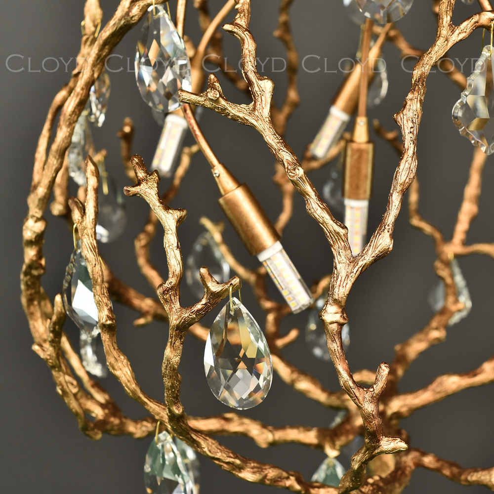 Люстра Cloyd OCCULT C6 / латунь (арт.11103)