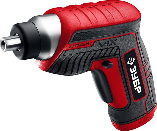Отвертка аккумуляторная Vix ЗУБР ЗО-Е-3.6 Ли