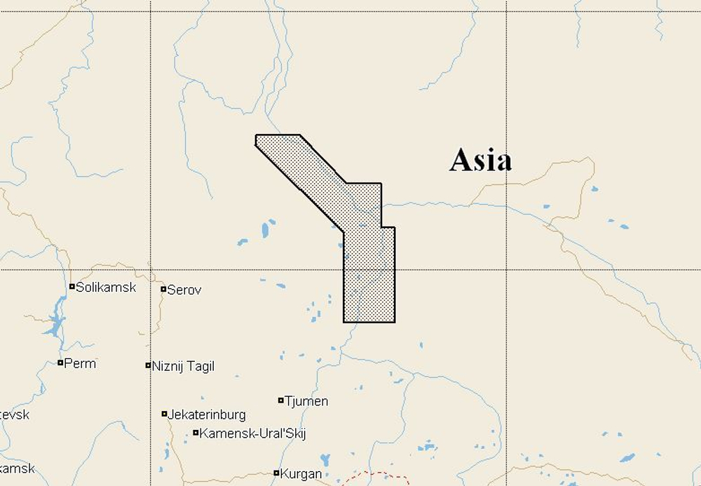 Карта C-MAP Иртыш-Обь, Ханты-Мансийск-Приобье