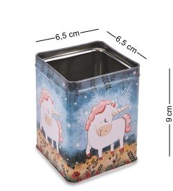 TCN-42/1 Набор коробок 3 шт. металл «Единорог»