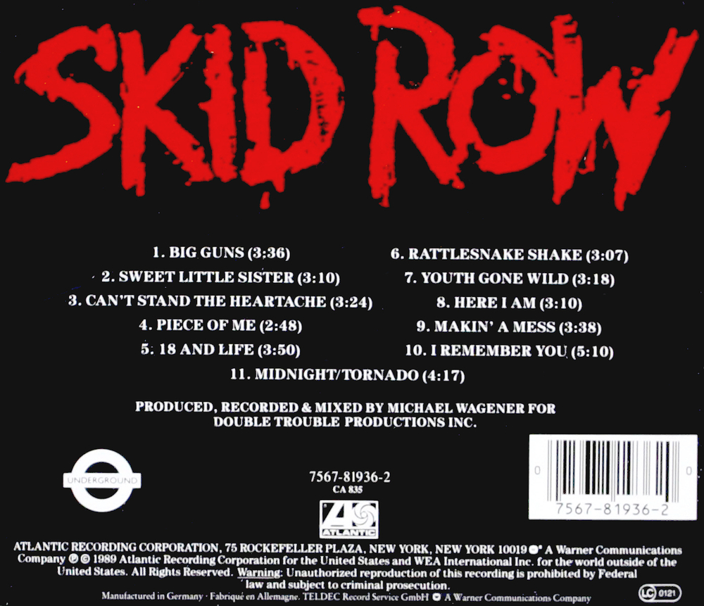 Skid Row / Skid Row (CD)