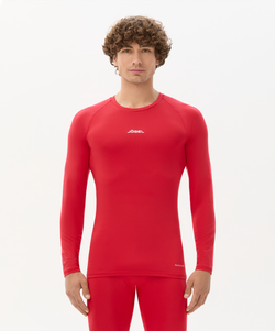 Футболка компрессионная с длинным рукавом CAMP PerFormDRY Baselayer LS Tee, красный