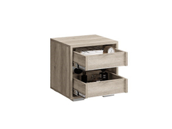 Тумба прикроватная Наоми ТБ-15, графит