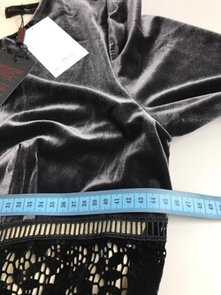 Платье Eleni Viare бархатное 48 размер, новое