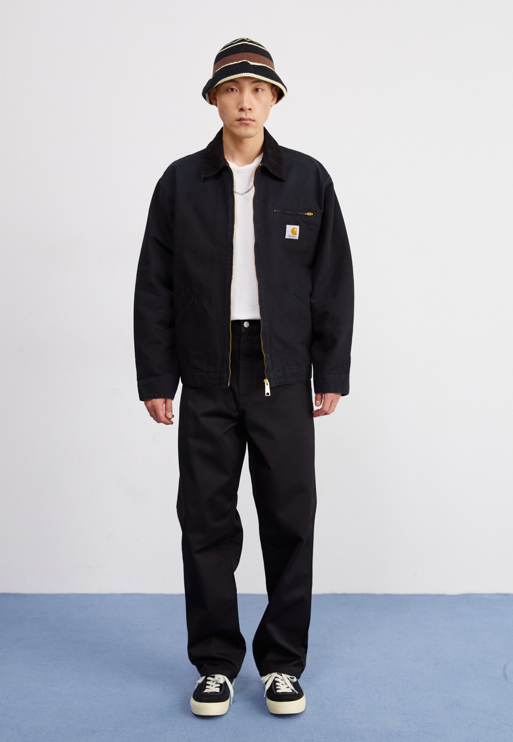 Carhartt WIP DETROIT - Весенняя куртка - Чёрный