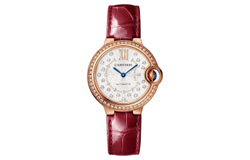 CARTIER Blue Balloon Collection Automatic Mechanical Movement Women"s Watch Watch 33mm Silver Dial