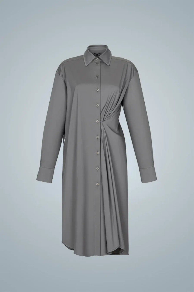 Рубашка удлиненная