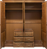 Шкаф для одежды 4д «Верди Классик» П3.0487.1.01