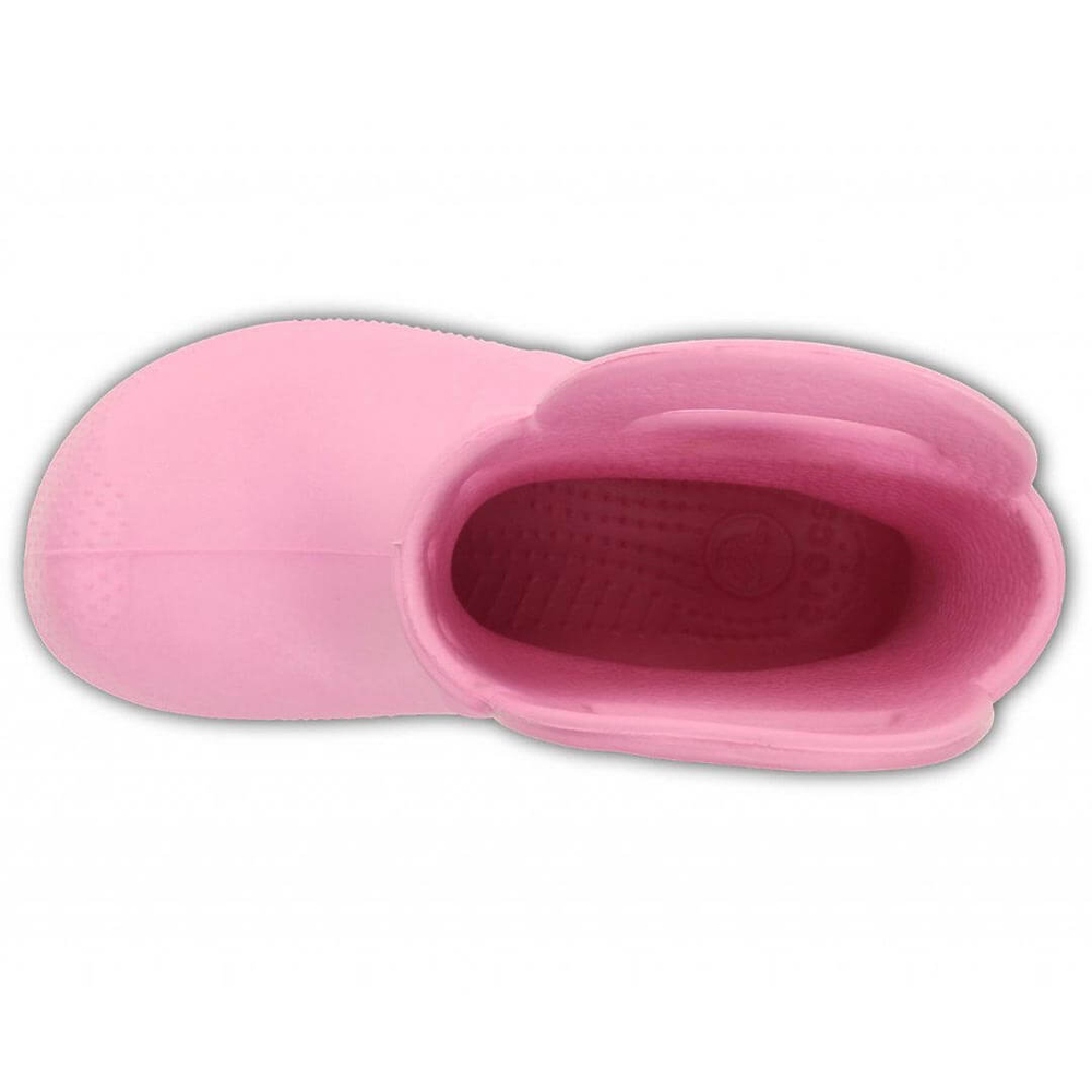 Детские сапоги Crocs Handle It Rain Boot розовые