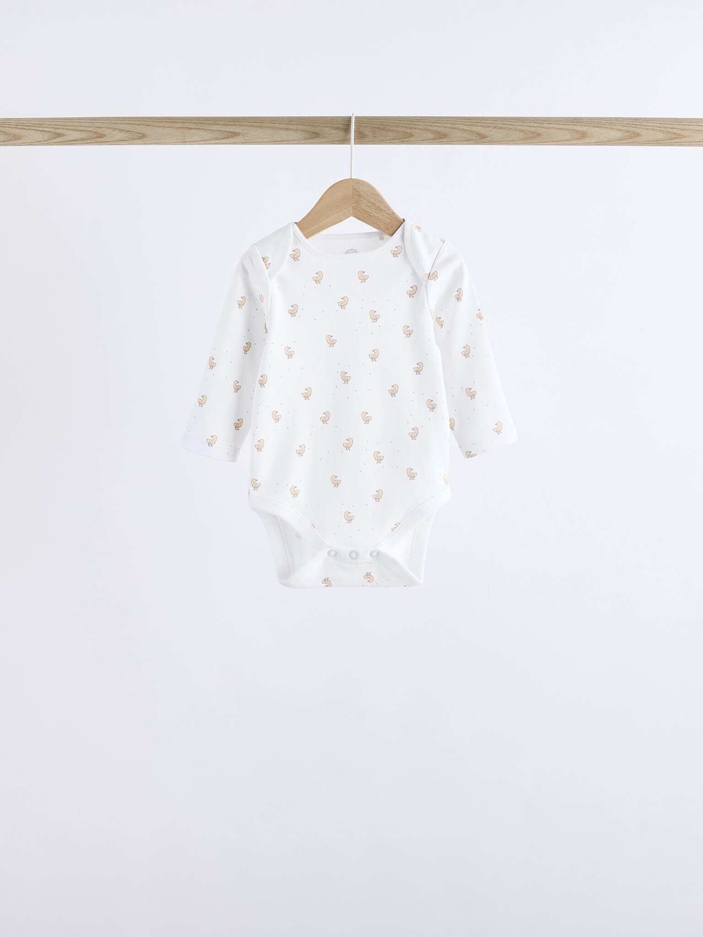 Боди с длинным рукавом для малышей Next K79-876, 5 шт., Белый