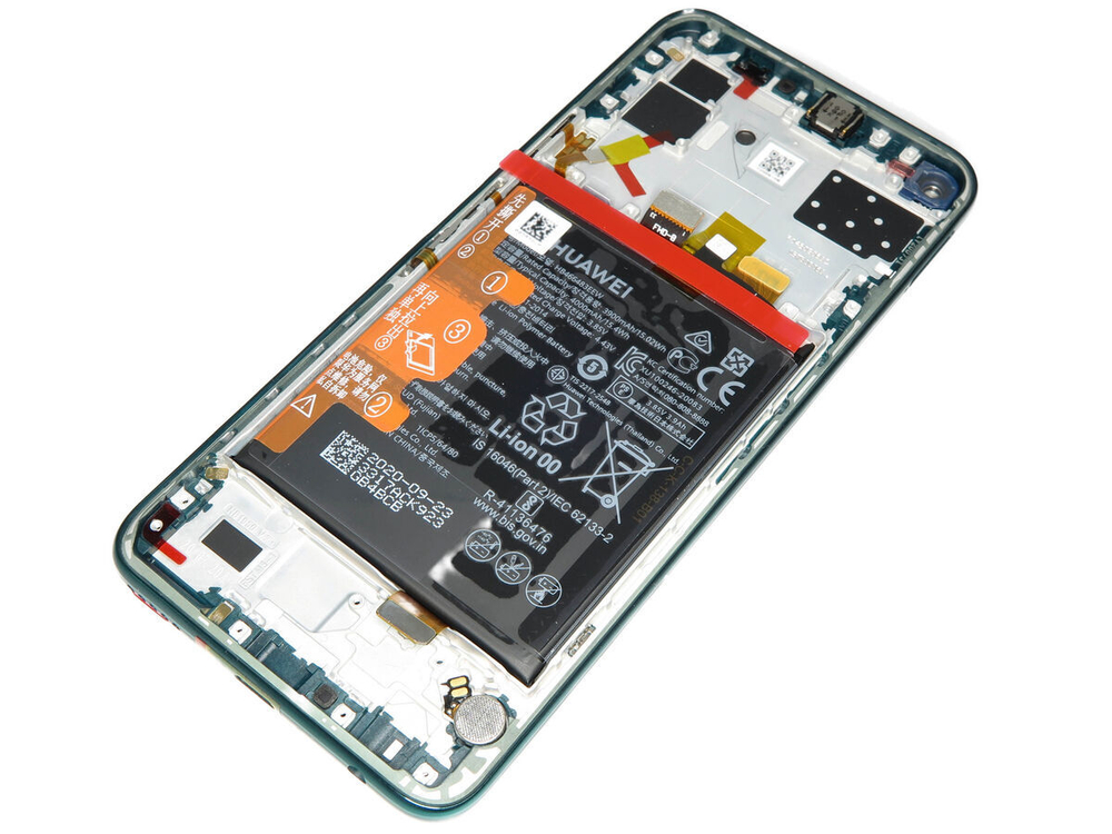Huawei nova 7 SE (CDY-AN00) / Дисплей (в сборе с тачскрином и аккумулятором) (в рамке) (ORIG-SP)