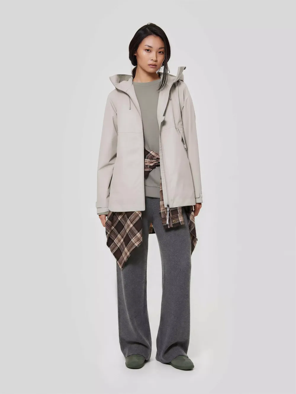 Куртка женская БИЯ (BIYA) NORPPA известь