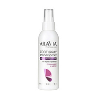 Дезодорант для ног с Лавандой и Мятой Aravia Professional Antiperspiran Foot Spray 150мл