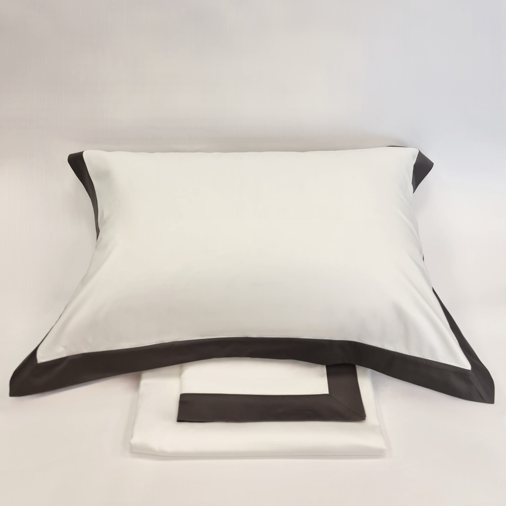 Постельное белье 2 спальное евро Сlaire&Caroll Adour белое