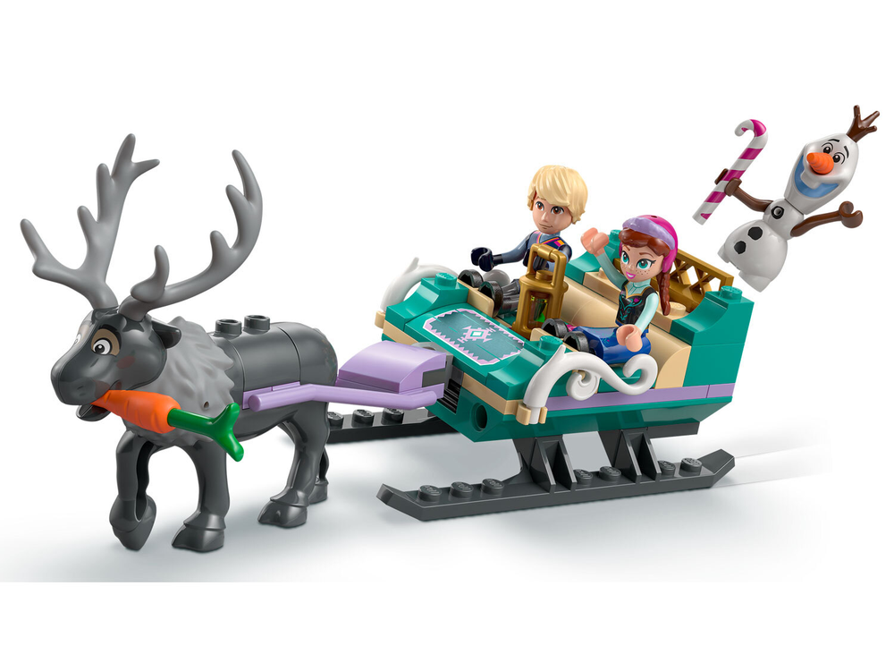 LEGO Disney 43256 «Приключение Анны на санях» — мир Холодного сердца
