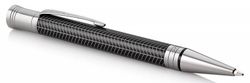 Шариковая ручка Parker Duofold K307 Prestige Black Chevron CT Mblack (1945414)