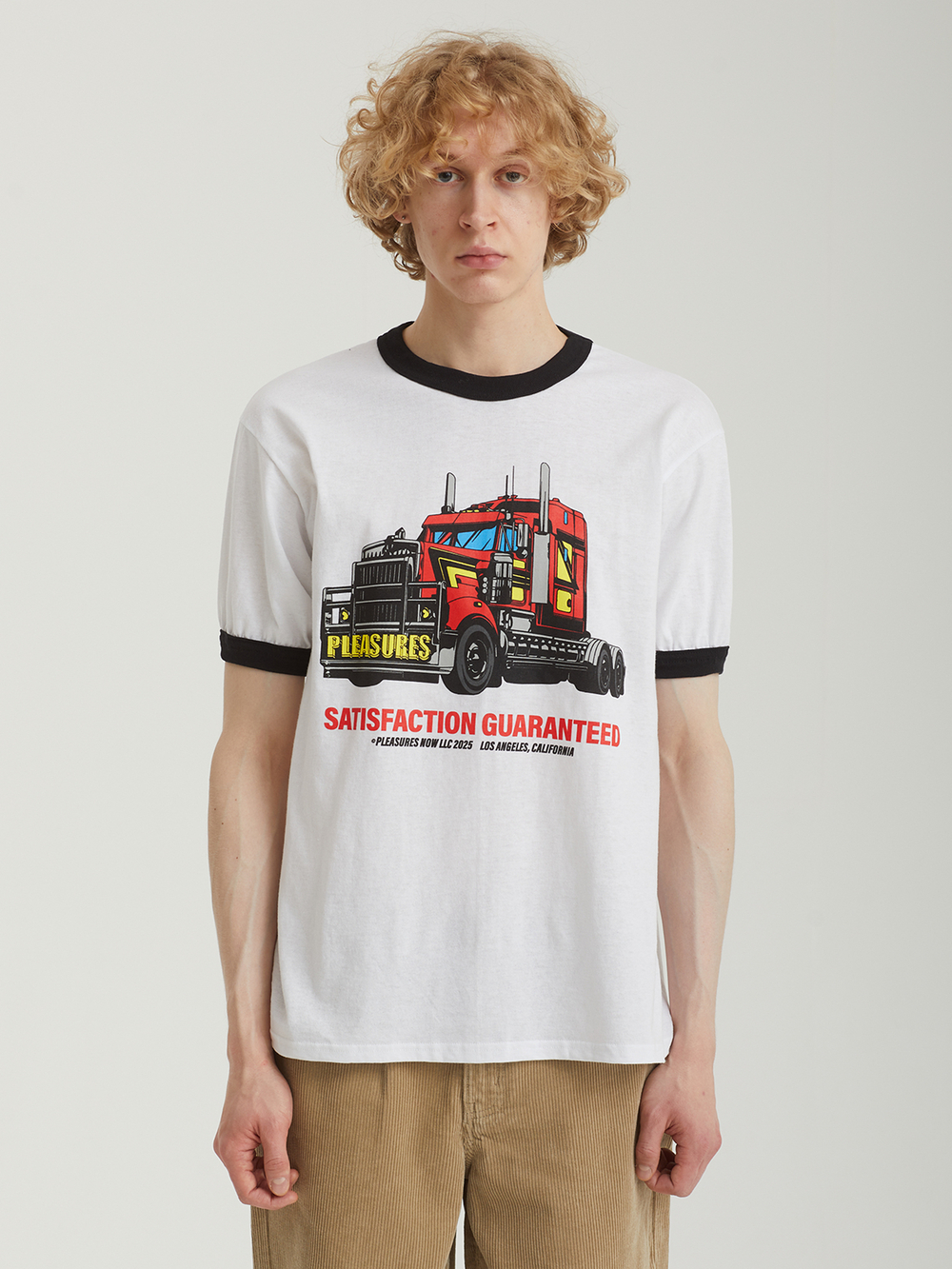 Мужская Футболка Big Load Ringer