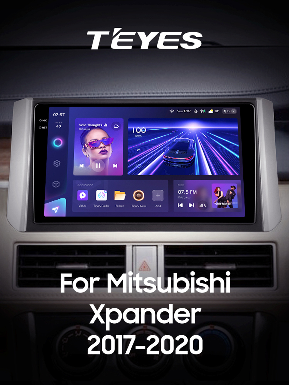 Teyes CC3 2K 9"для Mitsubishi Xpander 2017-2020