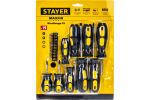 Отвертки STAYER Maxfix, 2513-H19, 19 предметов 2513-H19_z01