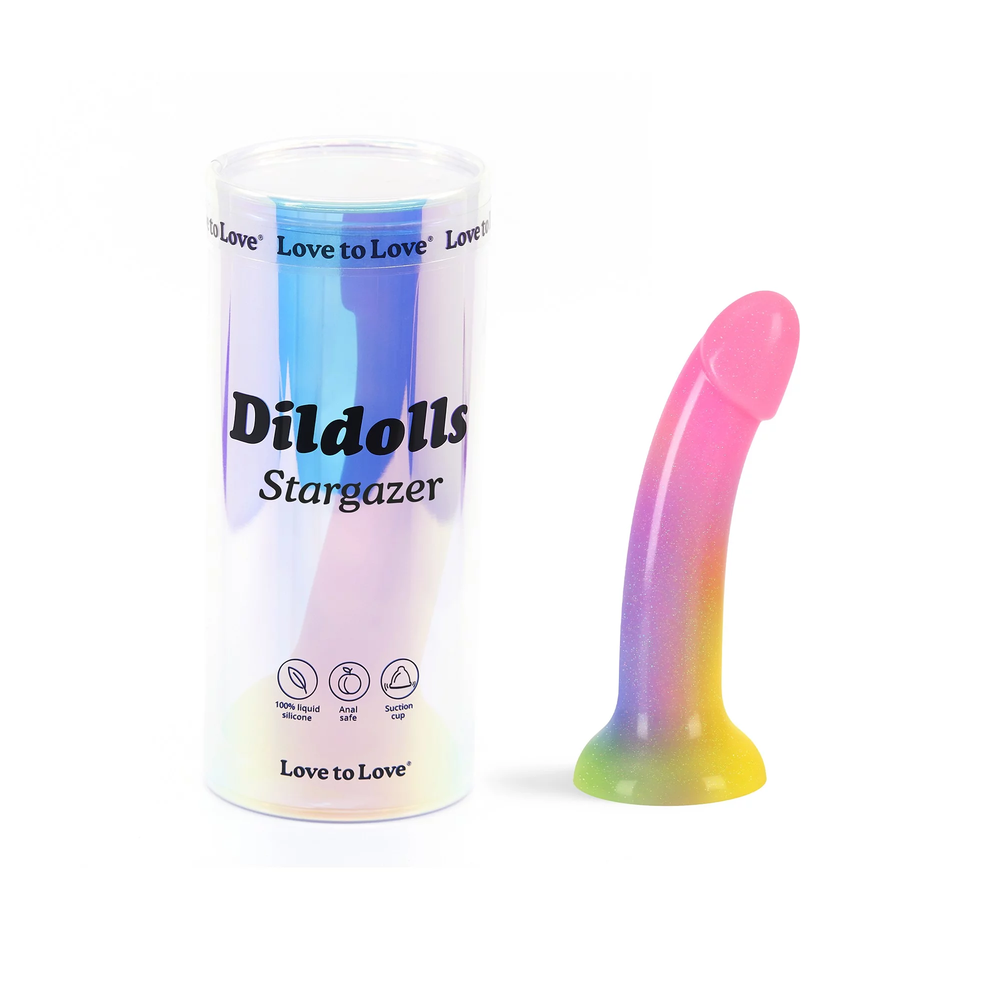 Фаллоимитатор из жидкого силикона Love to Love DILDOLLS - STARGAZER