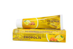 Зубная паста прополисная с лимоном и экстрактами трав «3D PROPOLIS»