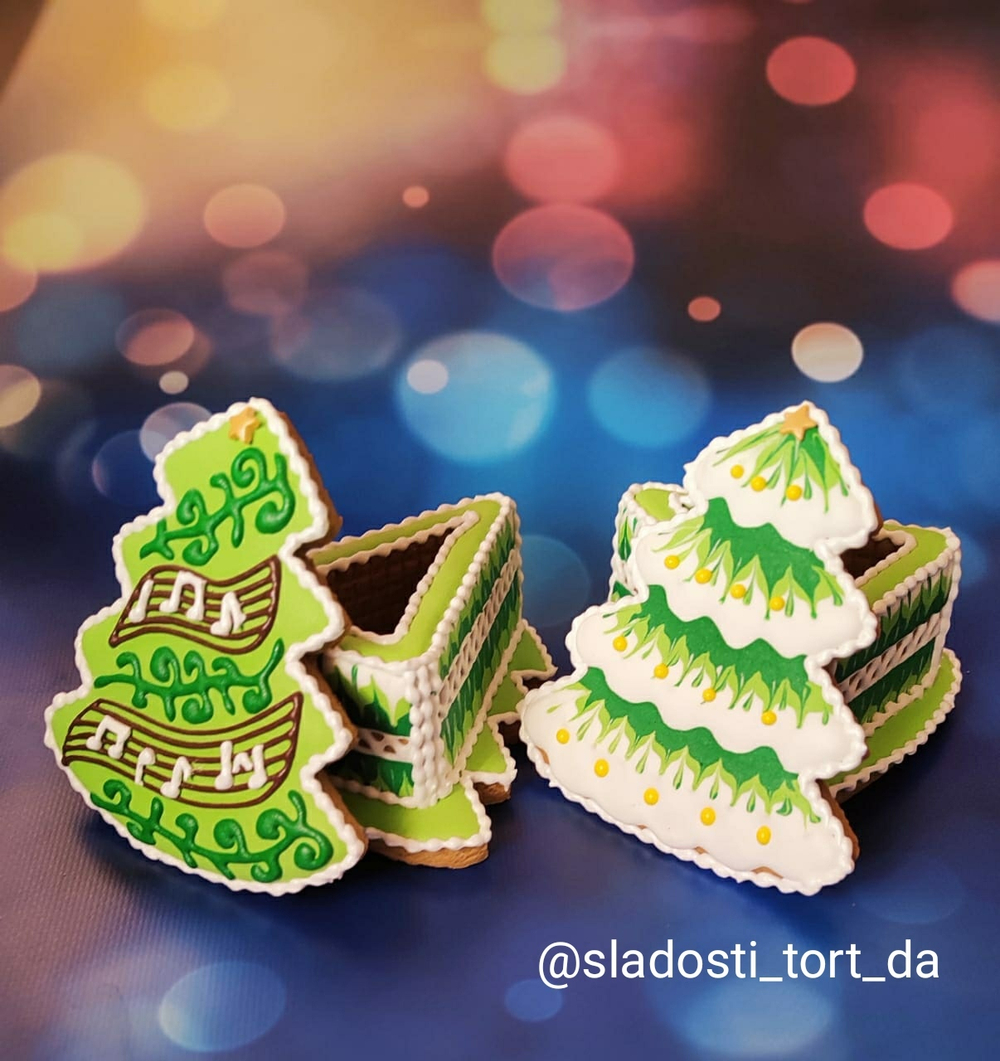 Елка шкатулка №1