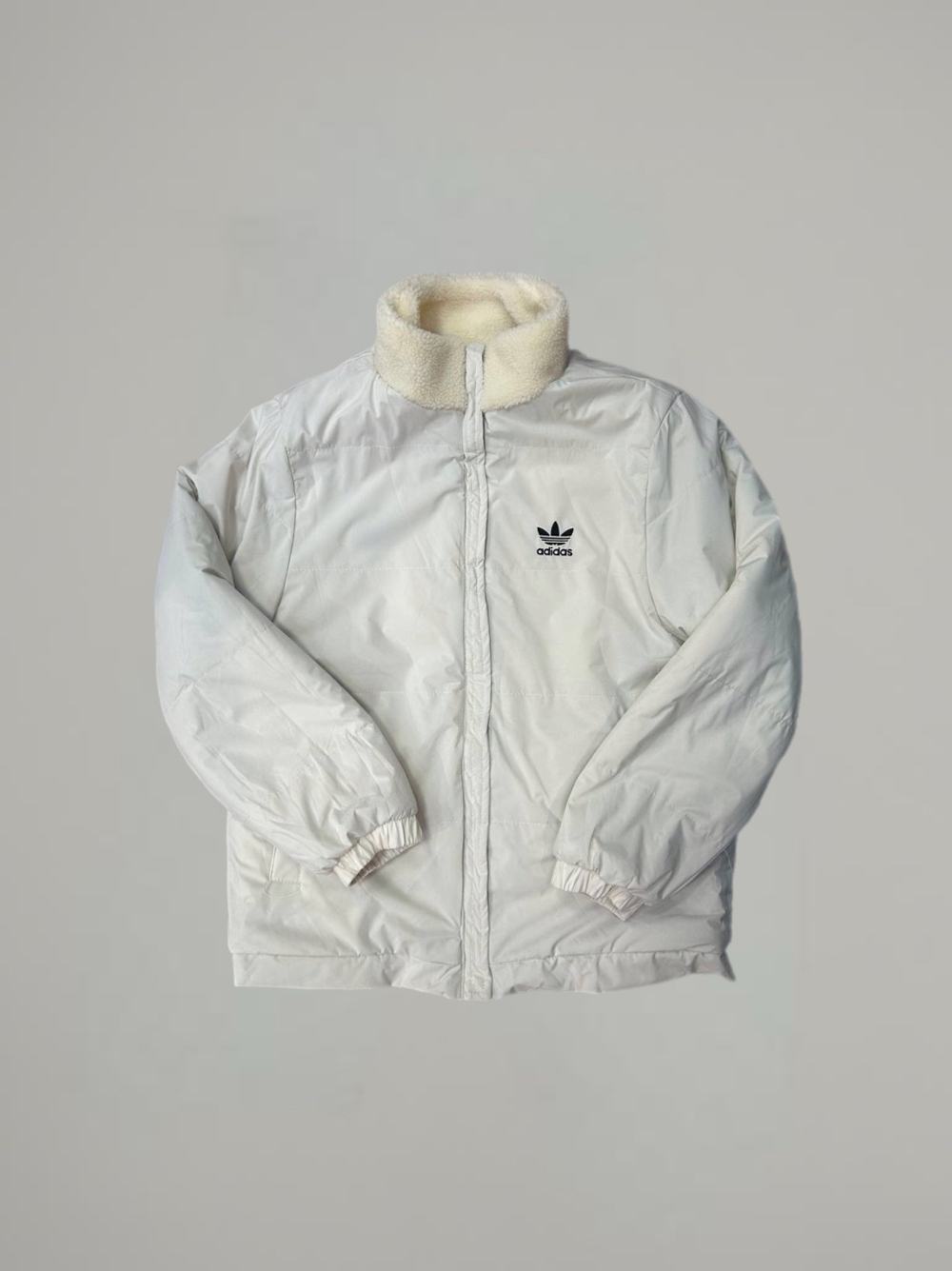 Куртка ADIDAS 2-ух. сторон (бел.)