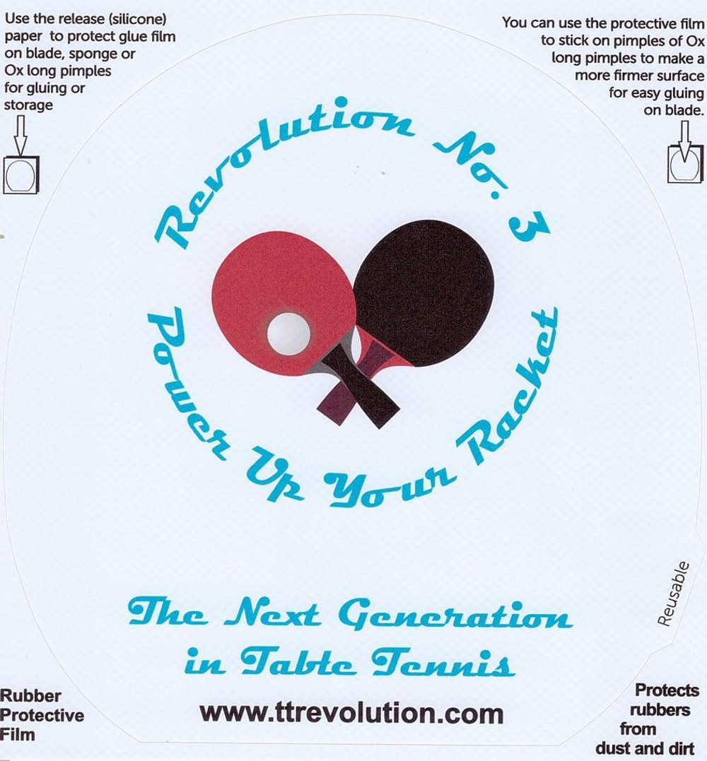 Revolution №3 Rubber Protective Film (pair)