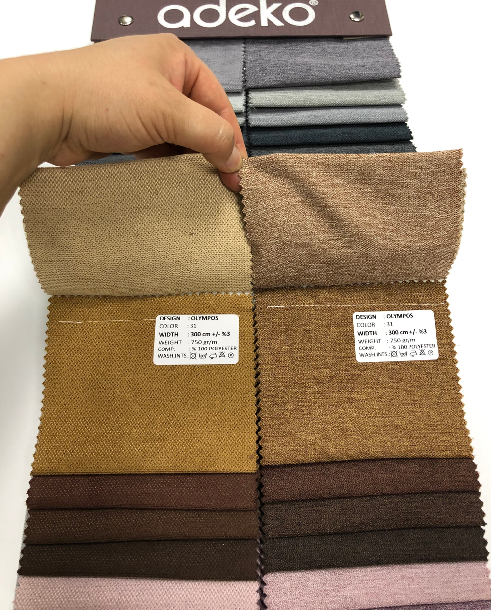 Портьерная ткань Adeko арт. Olympos