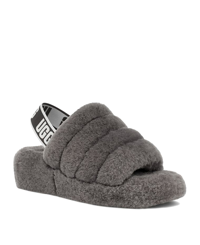 FLUFF YEAH SLIDE-grey