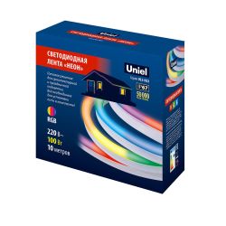 ULS-N22 10M-RGB-1.5M IP67 RRP100C01 Комплект светодиодной ленты 10 м. IP67. RGB. Cетевой шнур 1.5 м с контроллером. TM Uniel