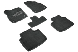 3D коврики для Geely Monjaro 2021-н.в. Seintex.99075