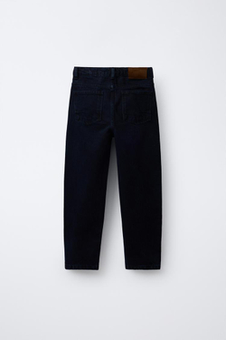 ZARA ДЖИНСЫ СВОБОДНОГО КРОЯ, СИНИЙ