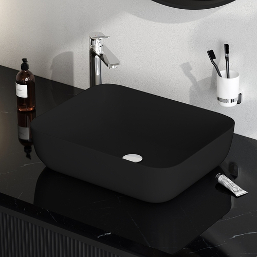 Раковина-чаша AM.PM Func 51 M8FWCC10510BM Черная матовая