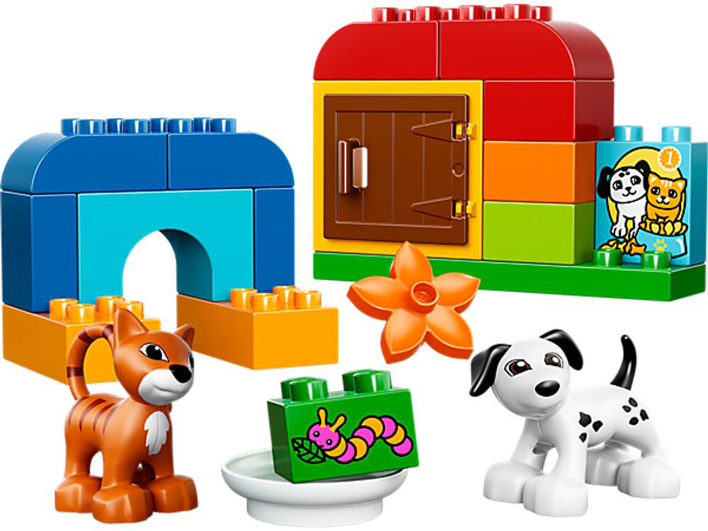 LEGO Duplo: Лучшие друзья: кот и пёс 10570 — All-in-One Gift Set — Лего Дупло