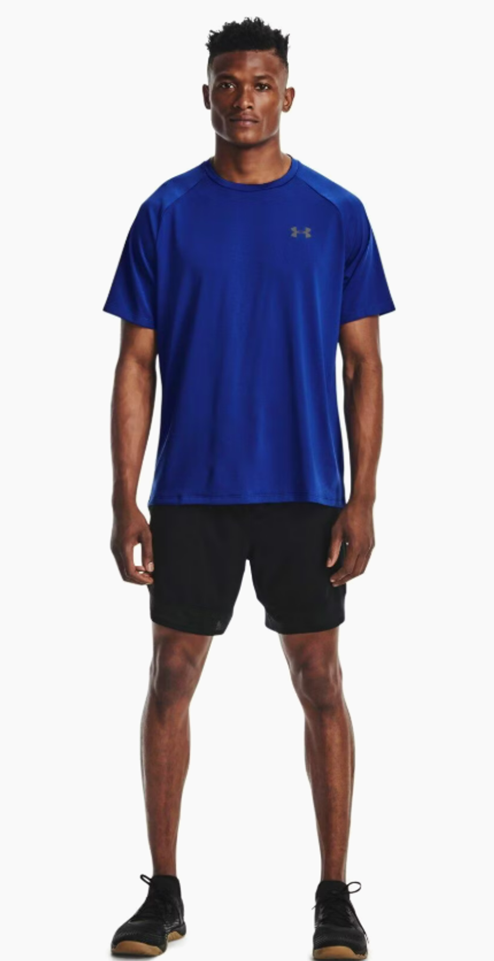 Футболка UA Threadborne SS Royal Graphite