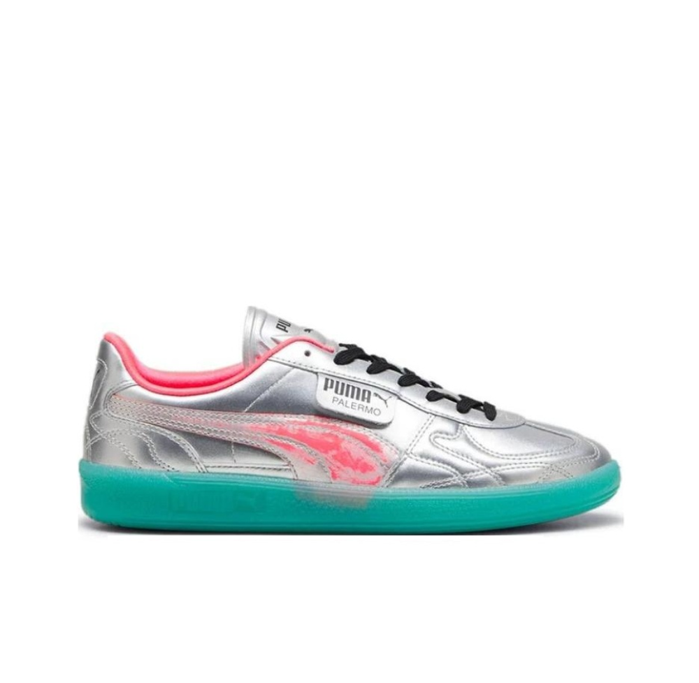 Кроссовки Puma Palermo NewGenFooty 'Silver Sparkling Green' 398151-01
