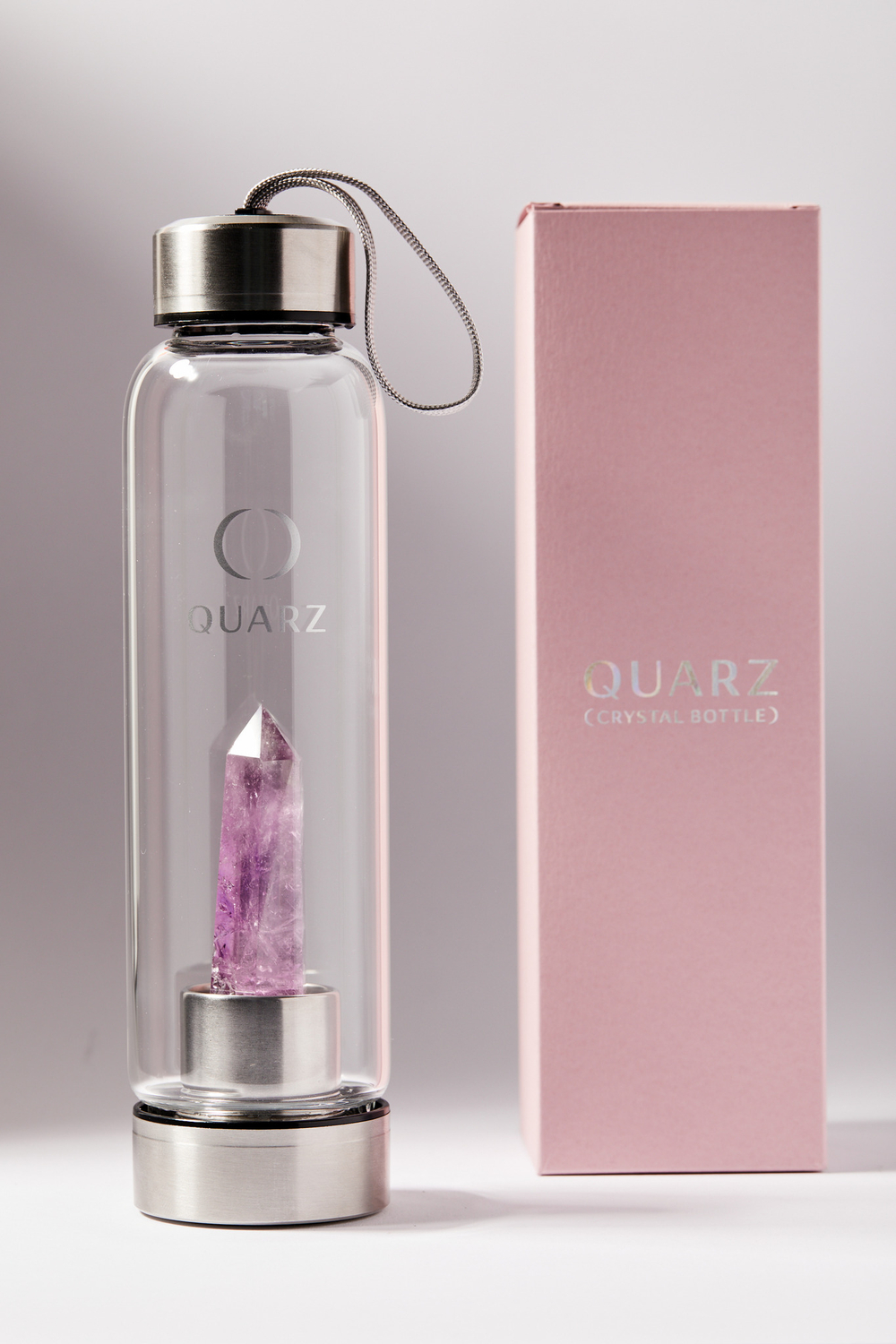 Бутылка с аметистом