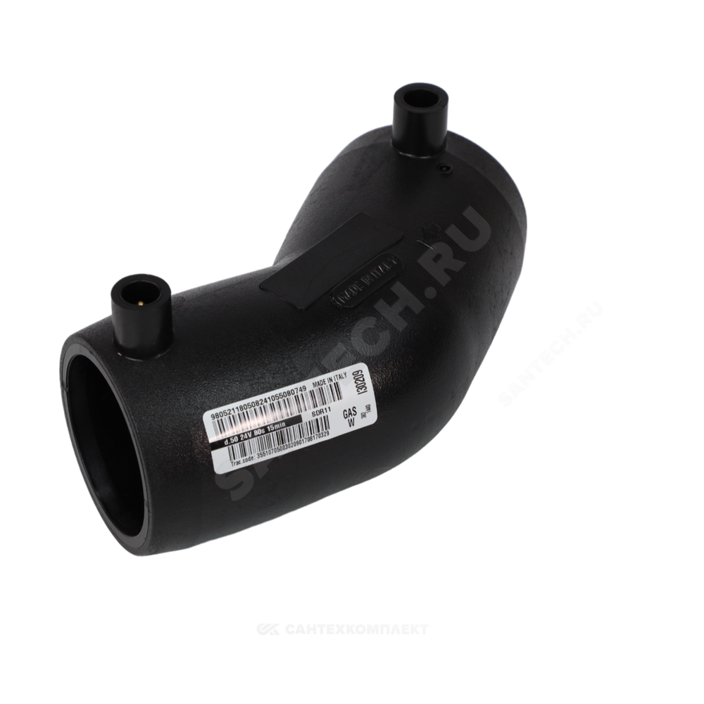 Отвод электросварной ПЭ100 Дн 63х90гр Ру16 SDR11 SMART JOINT EFL963A
