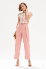 23506 Блузка женская (персиковый полоска)