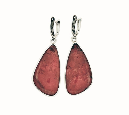 Серьги с яшмой