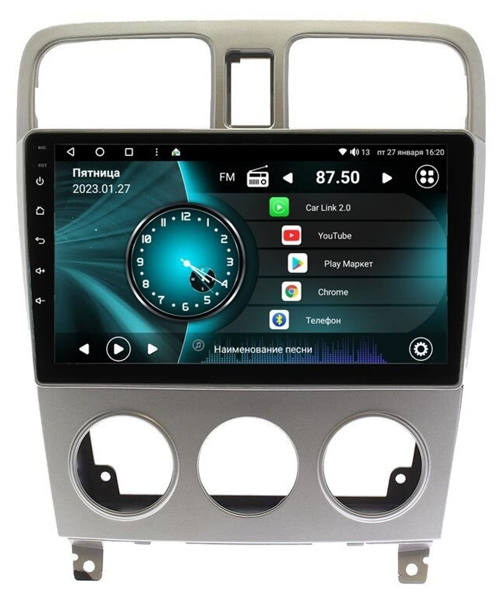 Магнитола для Subaru Forester 2 (SG5) 2002-2007 - Vaycar VA71-1162 на Android 13, 8-ядер, 2Гб-32Гб, 4G SIM-слот