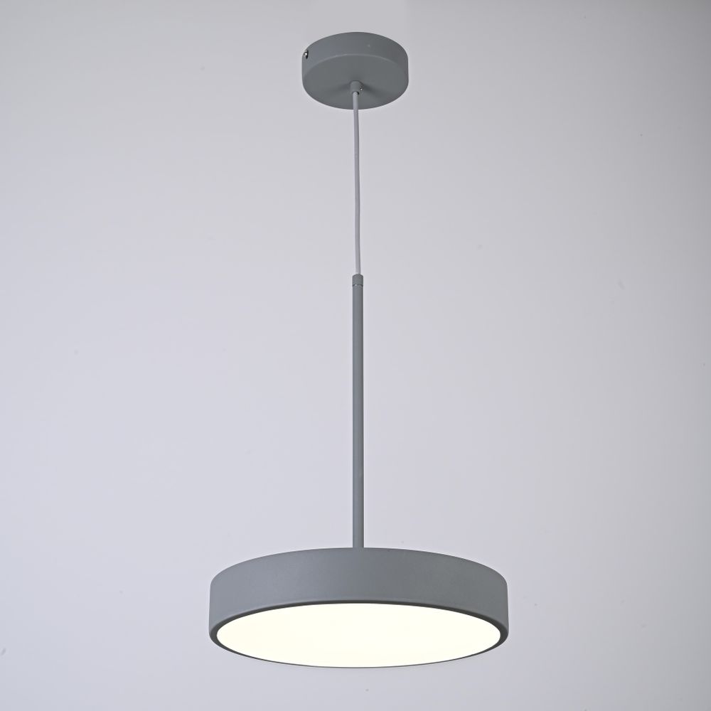 Подвесной светильник TURNA ONE D30 Gray by ImperiumLoft