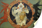 Картина для интерьера Отечествие, художник Васнецов Виктор Михайлович, печать на холсте Настене.рф