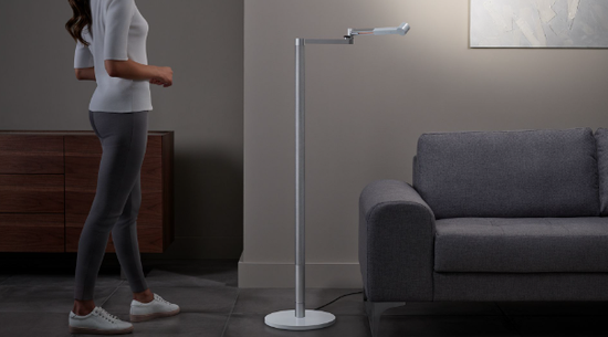 Торшер Dyson Solarcycle Morph™ белый/серебристый