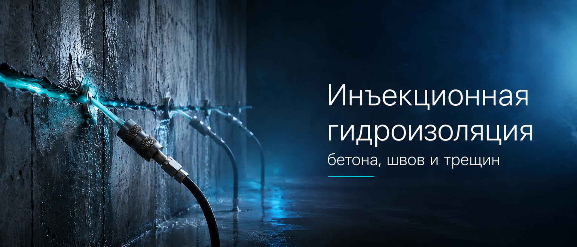 Инъекционная гидроизоляция конструкций